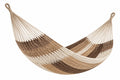 Amaca sospesa 300 x 100 cm in corda tessile beige marrone e bianco stile bohémien
